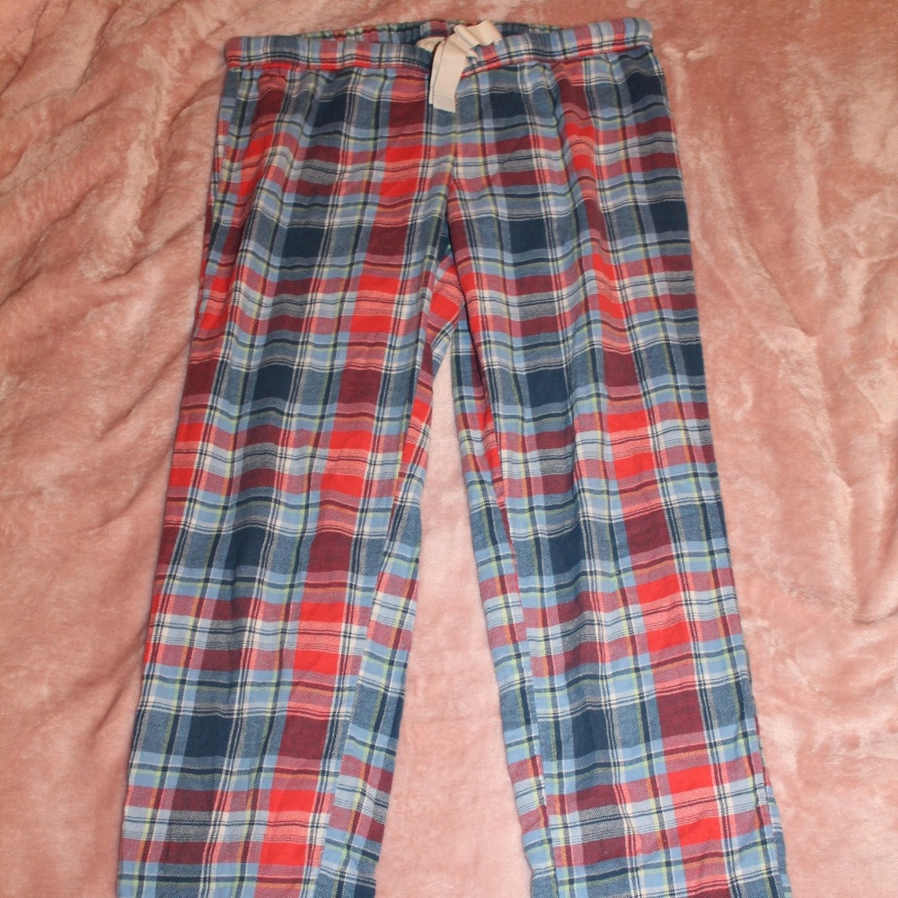 Aerie Plaid Skinny Pajama Pant